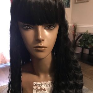Brand New Kiss and Go hair, safe up to 350 degree F, color 1